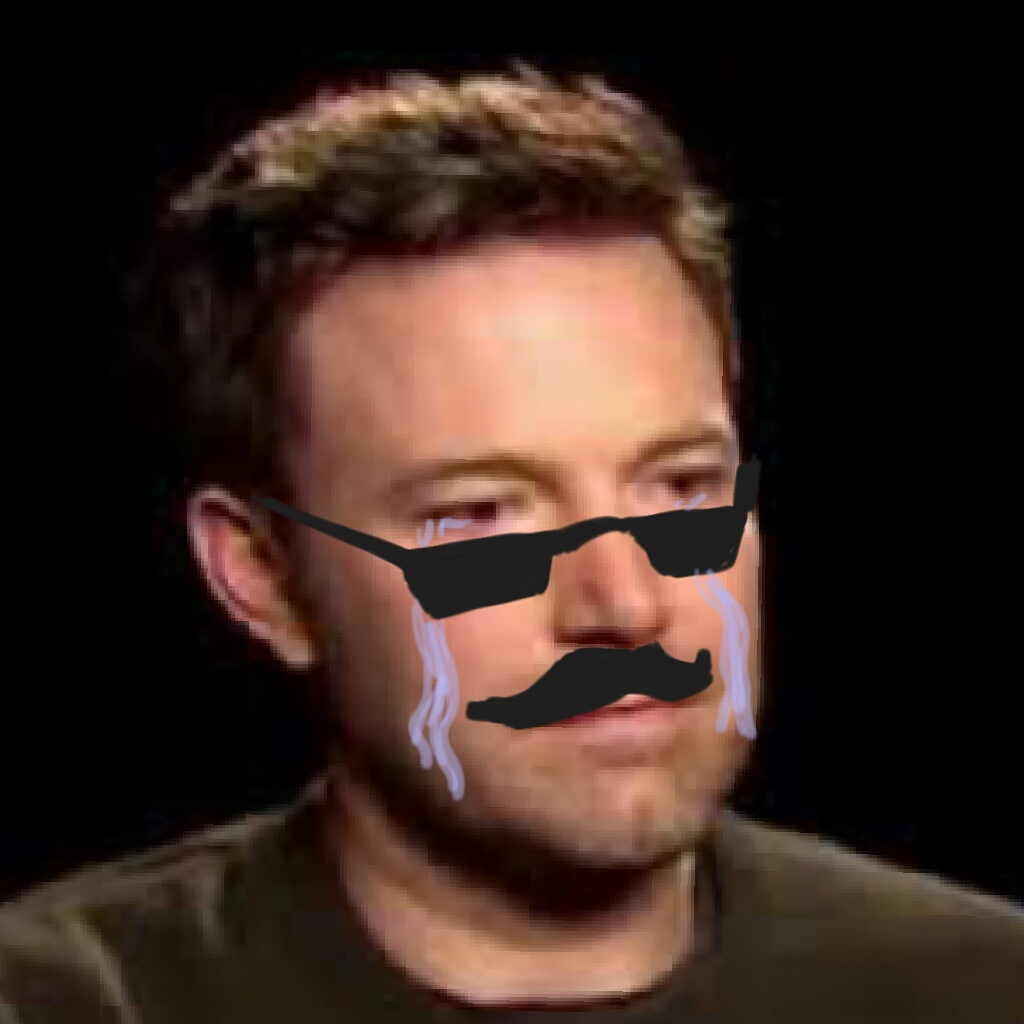 A tester is sad